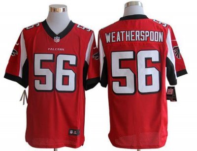 Jerseys Factory Cheap Nike Falcons #56 Sean Weatherspoon Red Tea
