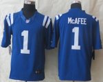 Jerseys Factory Cheap Nike Colts #1 Pat McAfee Royal Blue Team C