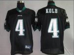 Jerseys Factory Cheap Eagles Kevin Kolb #4 Stitched Black NFL Je
