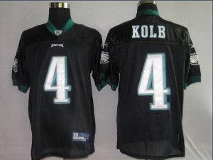 Jerseys Factory Cheap Eagles Kevin Kolb #4 Stitched Black NFL Je