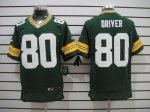 Jerseys Factory Cheap Nike Packers #80 Donald Driver Green Team
