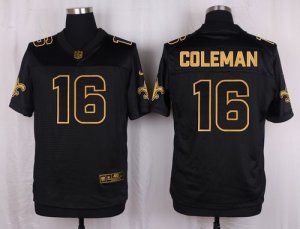 Jerseys Factory Cheap Nike Saints #16 Brandon Coleman Black Men'