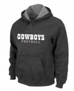 Jerseys Factory Cheap Dallas Cowboys Font Pullover Hoodie Dark G