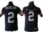 Jerseys Factory Cheap Tigers #2 Newton Blue Embroidered Youth NC