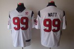 Jerseys Factory Cheap Nike Texans #99 J.J. Watt White With 10th