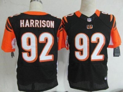 Jerseys Factory Cheap Nike Bengals #92 James Harrison Black Team