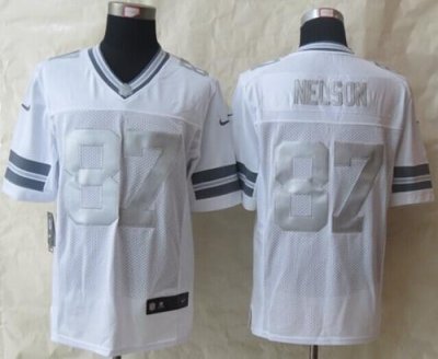 Jerseys Factory Cheap Nike Packers #87 Jordy Nelson White Men's