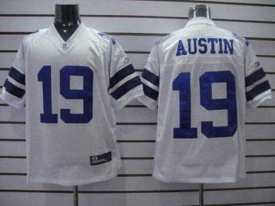 Jerseys Factory Cheap Cowboys #19 Miles Austin White Stitched NF