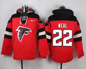 Jerseys Factory Cheap Nike Falcons #22 Keanu Neal Red Player Pul