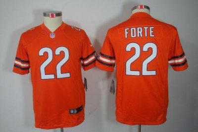 Jerseys Factory Cheap Nike Bears #22 Matt Forte Orange Alternate
