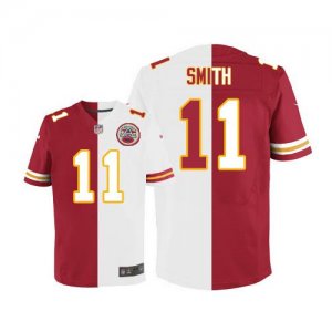Jerseys Factory Cheap Nike Chiefs #11 Alex Smith Red/White Men's