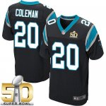 Jerseys Factory Cheap Nike Panthers #20 Kurt Coleman Black Team
