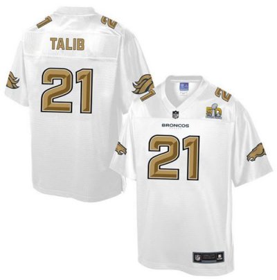 Jerseys Factory Cheap Nike Broncos #21 Aqib Talib White Men's NF