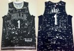 Jerseys Factory Cheap Bulls #1 Derrick Rose Black City Light Sti