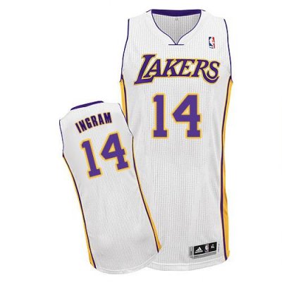 Jerseys Factory Cheap Lakers #14 Brandon Ingram White Stitched N