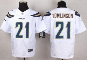 Jerseys Factory Cheap Nike Chargers #21 LaDainian Tomlinson Whit