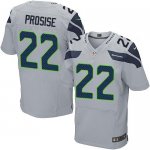 Jerseys Factory Cheap Nike Seahawks #22 C. J. Prosise Grey Alter