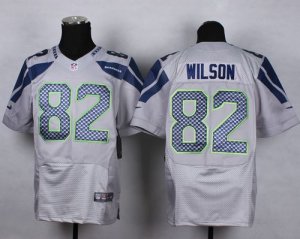 Jerseys Factory Cheap Nike Seahawks #82 Luke Willson Grey Altern