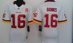 Jerseys Factory Cheap Nike Redskins #16 Brandon Banks White With