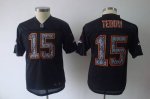 Jerseys Factory Cheap Sideline Black United Broncos #15 Tim Tebo
