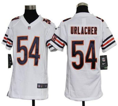 Jerseys Factory Cheap Nike Bears #54 Brian Urlacher White Youth