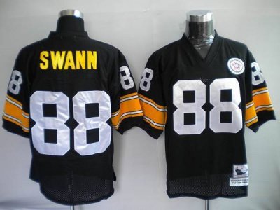 Jerseys Factory Cheap Mitchell & Ness Steelers #88 Lynn Swann Bl