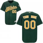 Jerseys Factory Cheap Athletics Personalized Authentic Green Bas