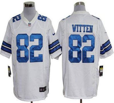 Jerseys Factory Cheap Nike Cowboys #82 Jason Witten White Men's