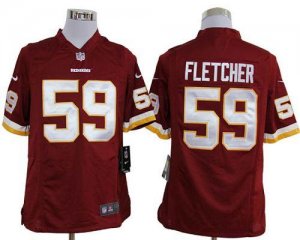 Jerseys Factory Cheap Nike Redskins #59 London Fletcher Burgundy