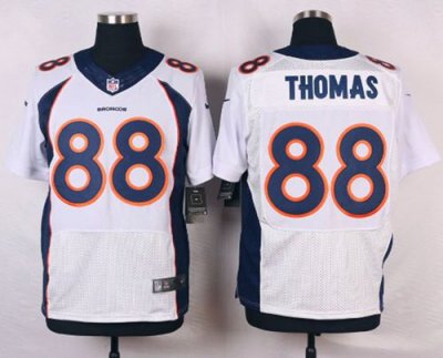 Jerseys Factory Cheap Nike Broncos #88 Demaryius Thomas White Me