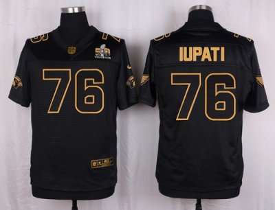 Jerseys Factory Cheap Nike Cardinals #76 Mike Iupati Black Pro L