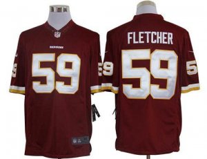 Jerseys Factory Cheap Nike Redskins #59 London Fletcher Burgundy