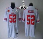 Jerseys Factory Cheap Nike 49ers #52 Patrick Willis White With C