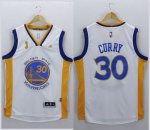 Jerseys Factory Cheap Warriors #30 Stephen Curry White New Champ