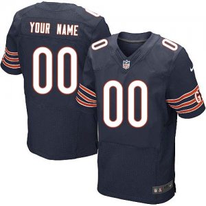 Jerseys Factory Cheap Nike Chicago Bears Customized Navy Blue Em