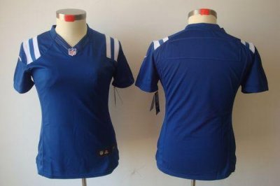 Jerseys Factory Cheap Nike Colts Blank Royal Blue Team Color Wom