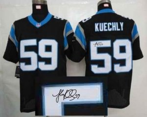 Jerseys Factory Cheap Nike Panthers #59 Luke Kuechly Black Team