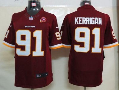 Jerseys Factory Cheap Nike Redskins #91 Ryan Kerrigan Burgundy R