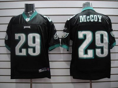 Jerseys Factory Cheap Eagles LeSean McCoy #29 Stitched Black NFL