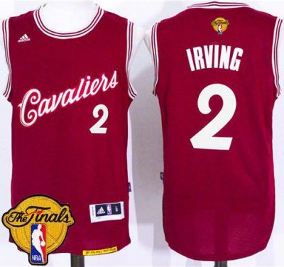 Jerseys Factory Cheap Cavaliers #2 Kyrie Irving Red 2015-2016 Ch
