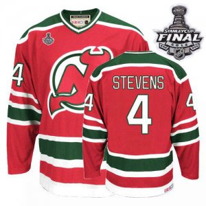 Jerseys Factory Cheap Devils #4 Scott Stevens 2012 Stanley Cup F
