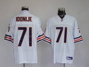 Jerseys Factory Cheap Bears #71 Israel Idonije White Stitched NF