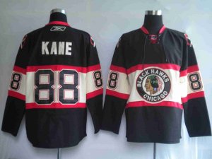 Jerseys Factory Cheap Blackhawks #88 Patrick Kane Embroidered Bl