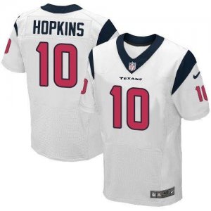 Jerseys Factory Cheap Nike Texans #10 DeAndre Hopkins White Men'