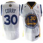 Jerseys Factory Cheap Warriors #30 Stephen Curry White Embroider