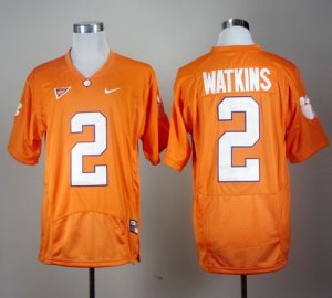 Jerseys Factory Cheap Tigers #2 Sammy Watkins Orange Pro Combat