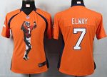 Jerseys Factory Cheap Nike Broncos #7 John Elway Orange Team Col