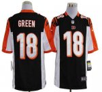 Jerseys Factory Cheap Nike Bengals #18 A.J. Green Black Team Col