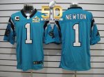 Jerseys Factory Cheap Nike Panthers #1 Cam Newton Blue Alternate