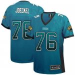 Jerseys Factory Cheap Nike Jaguars #76 Luke Joeckel Teal Green T